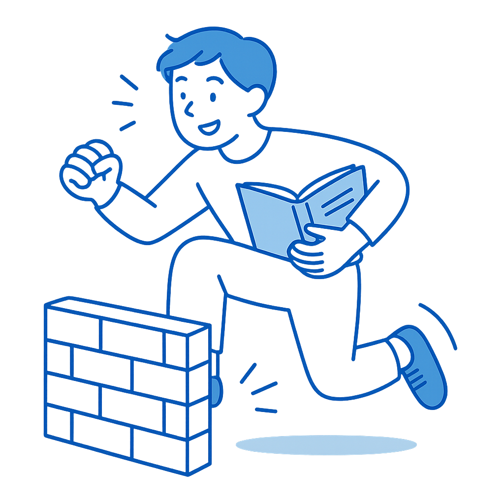 成功して喜ぶビジネスマン